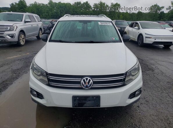 WVGUV7AX9HK020427 2017 VOLKSWAGEN TIGUAN White Դիմացի տեսք