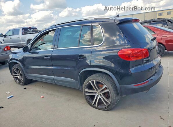 WVGWV7AX2HW505851 2017 VOLKSWAGEN TIGUAN Black Հետևի ձախ