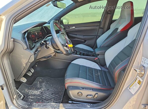 WVW2A7CDXRW226456 2024 VOLKSWAGEN GTI Серый Вид салона спереди