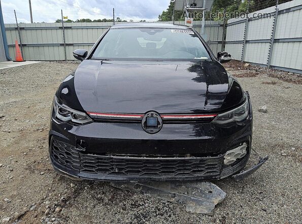 WVW3A7CD6RW129663 2024 VOLKSWAGEN GTI Black Вид спереду