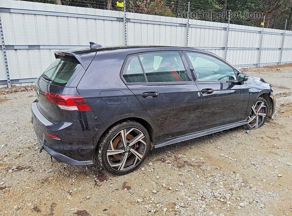 WVW3A7CD6RW129663 2024 VOLKSWAGEN GTI Black Задня права чверть