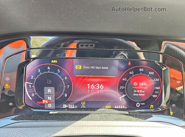 WVW3A7CD9PW175873 2023 VOLKSWAGEN GTI Серебряный Вид щитка приборов