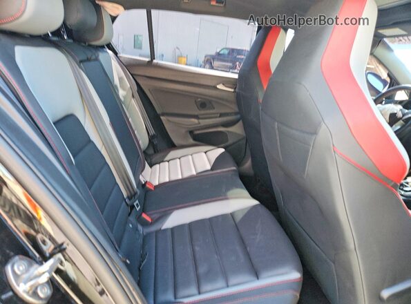 WVW3A7CD9SW224112 2025 VOLKSWAGEN GTI Black Հետևի նստատեղերի տեսք