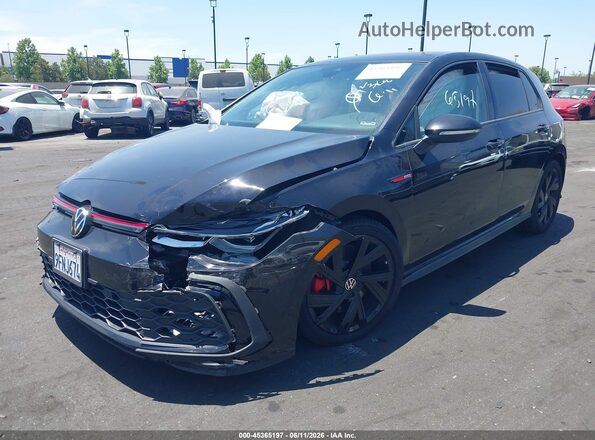 WVW3A7CDXPW145670 2023 VOLKSWAGEN GOLF Черный Передняя левая четверть