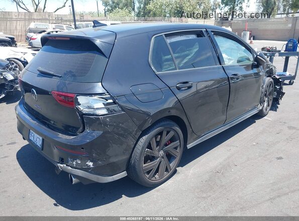 WVW3A7CDXPW145670 2023 VOLKSWAGEN GOLF Черный Задняя правая четверть
