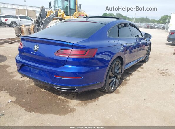 WVWAR7AN6NE009907 2022 VOLKSWAGEN ARTEON Blue უკანა მარჯვენა