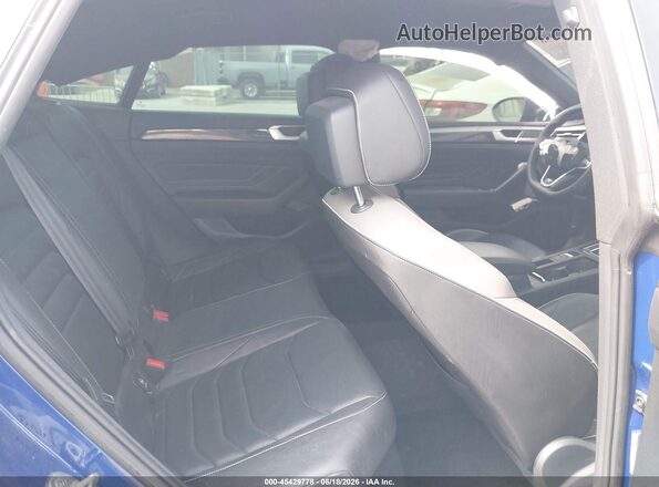 WVWAR7AN6NE009907 2022 VOLKSWAGEN ARTEON Blue VIN კოდის სტიკერის ხედი