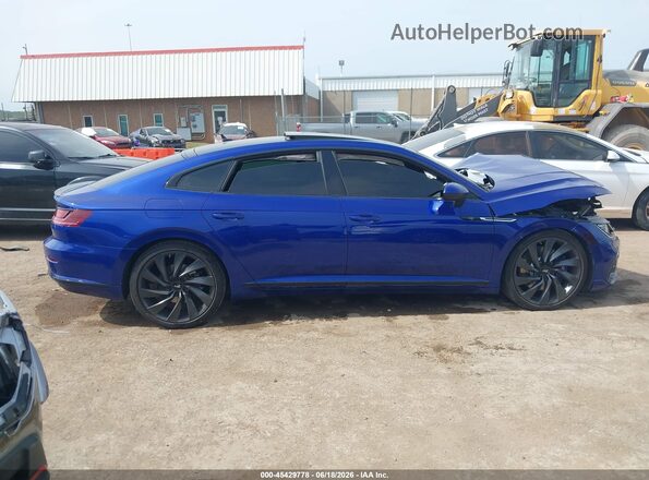 WVWAR7AN6NE009907 2022 VOLKSWAGEN ARTEON Blue ხელსაწყოთა პანელის ხედი