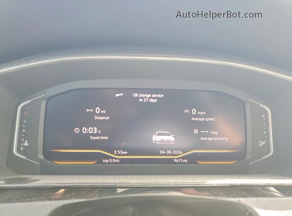 WVWAR7AN7PE013144 2023 VOLKSWAGEN ARTEON White ხელსაწყოთა პანელის ხედი