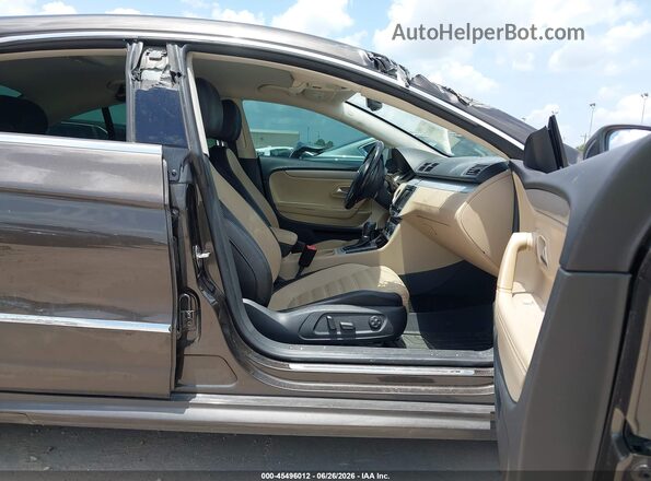 WVWBN7AN7GE504104 2016 VOLKSWAGEN CC Gray წინა სალონის ხედი