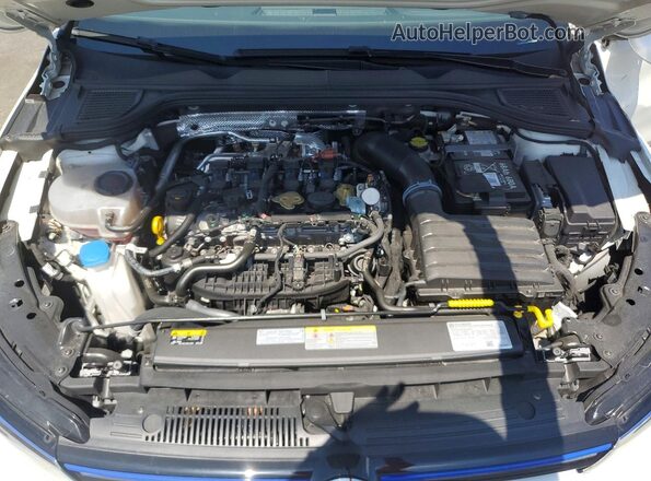 WVWEB7CD4RW128405 2024 VOLKSWAGEN GOLF White Widok komory silnika