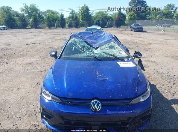 WVWEB7CDXSW210726 2025 VOLKSWAGEN GOLF Синий Вид щитка приборов