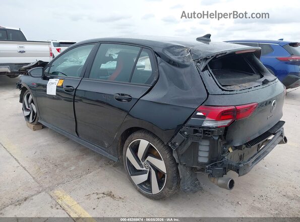 WVWGA7CD0RW220459 2024 VOLKSWAGEN GOLF Black Задня ліва чверть