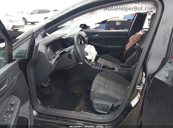 WVWGA7CD0RW220459 2024 VOLKSWAGEN GOLF Black Вид салону спереду