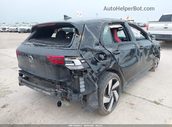 WVWGA7CD0RW220459 2024 VOLKSWAGEN GOLF Black Задня права чверть