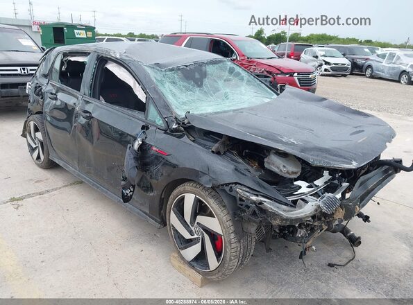 WVWGA7CD0RW220459 2024 VOLKSWAGEN GOLF Black Вид спереду