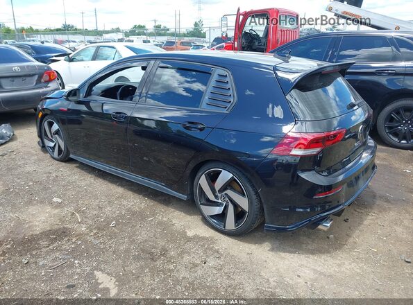 WVWH87CD5NW202436 2022 VOLKSWAGEN GOLF Черный Задняя левая четверть