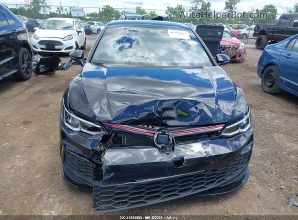 WVWH87CD5NW202436 2022 VOLKSWAGEN GOLF Черный Вид задней части салона