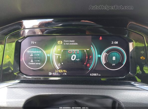 WVWH87CD5NW202436 2022 VOLKSWAGEN GOLF Черный Вид задних сидений