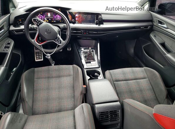 WVWHA7CD9RW123717 2024 VOLKSWAGEN GTI Черный Вид панели приборов