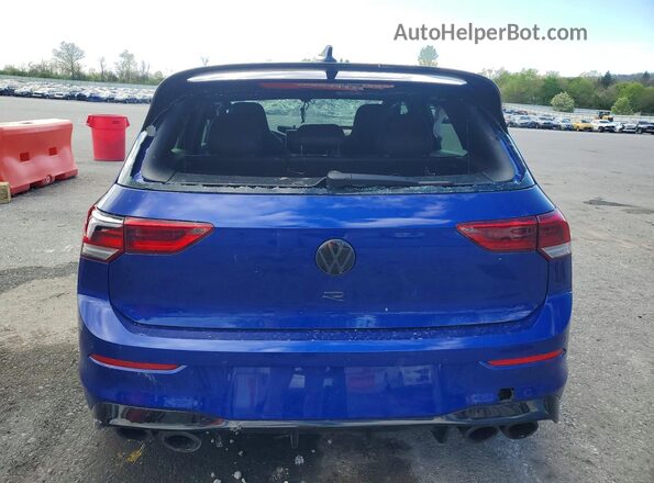 WVWKB7CD6SW250305 2025 VOLKSWAGEN GOLF Blue უკანა ხედი