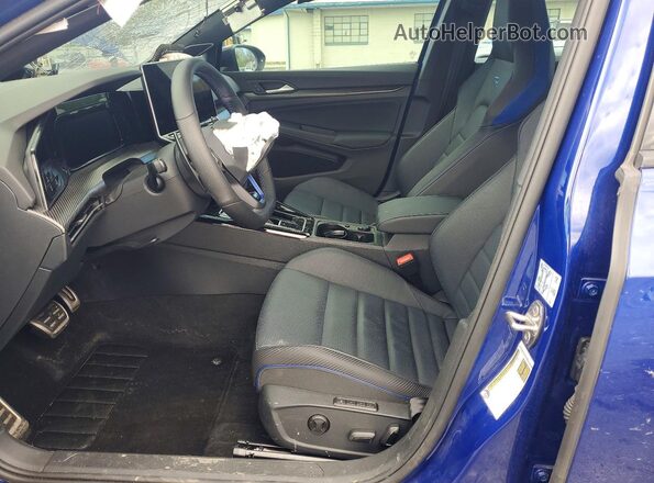 WVWKB7CD6SW250305 2025 VOLKSWAGEN GOLF Blue წინა სალონის ხედი
