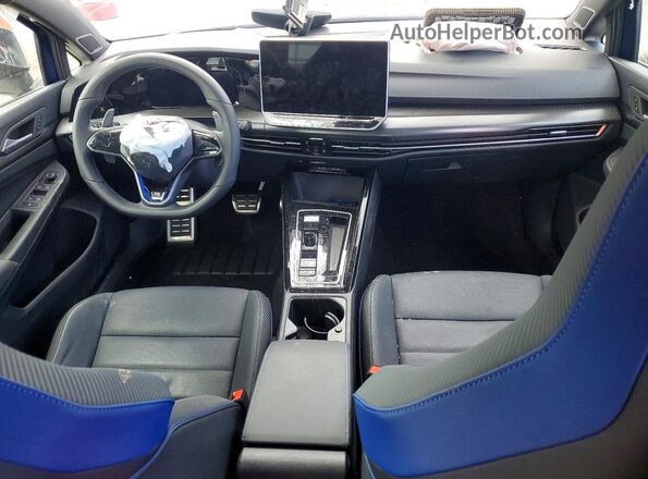 WVWKB7CD6SW250305 2025 VOLKSWAGEN GOLF Blue წინა პანელის ხედი