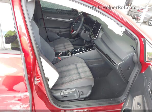 WVWLE7CDXTW163813 2026 VOLKSWAGEN GOLF Red Սալոնի դիմացի տեսք