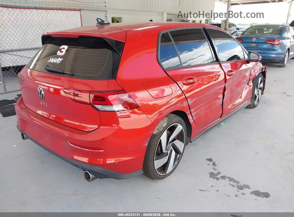 WVWLE7CDXTW163813 2026 VOLKSWAGEN GOLF Red Հետևի աջ