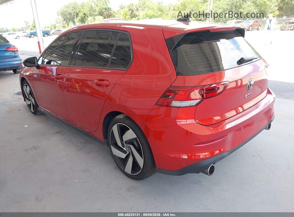 WVWLE7CDXTW163813 2026 VOLKSWAGEN GOLF Red Հետևի ձախ