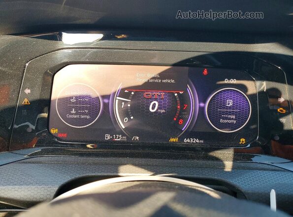 WVWN87CD9NW166687 2022 VOLKSWAGEN GTI Черный 