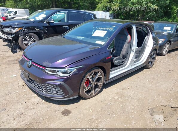 WVWRA7CD7RW158440 2024 VOLKSWAGEN GOLF Фиолетовый Передняя левая четверть