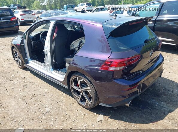 WVWRA7CD7RW158440 2024 VOLKSWAGEN GOLF Фиолетовый Задняя левая четверть