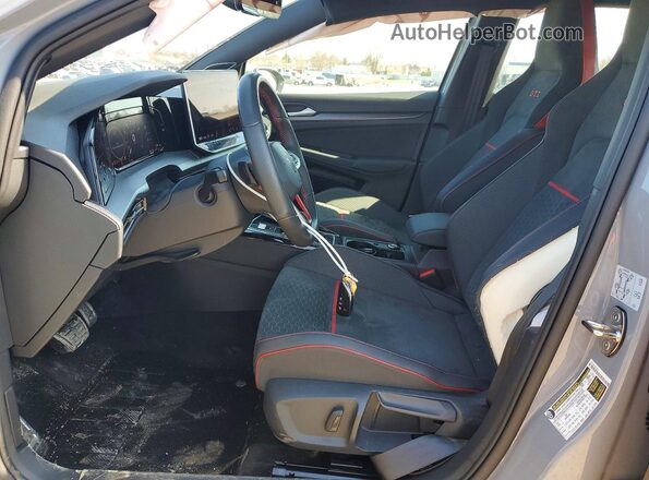 WVWSA7CD0SW216587 2025 VOLKSWAGEN GTI Gray Widok wnętrza z przodu