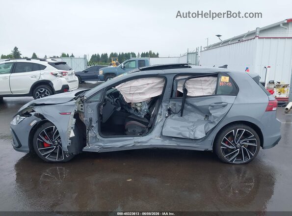 WVWVA7CD5RW161822 2024 VOLKSWAGEN GOLF Gray Սալոնի հետևի տեսք