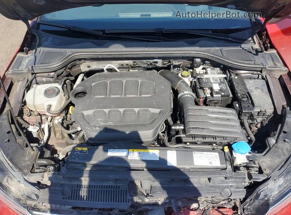 WVWW87CD9NW122662 2022 VOLKSWAGEN GTI Red უკანა სალონის ხედი