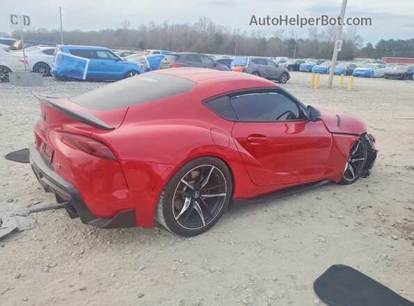WZ1DB0C01MW036419 2021 TOYOTA SUPRA Red Tył prawy
