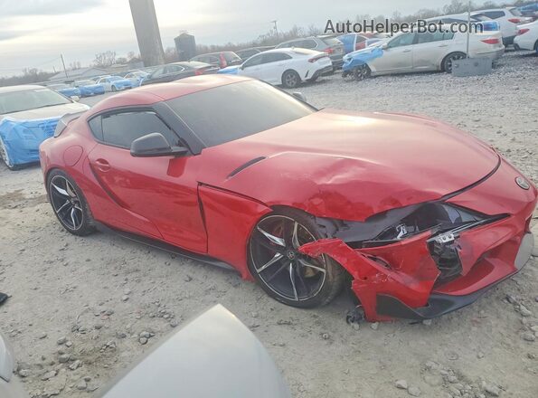 WZ1DB0C01MW036419 2021 TOYOTA SUPRA Red Przód prawy