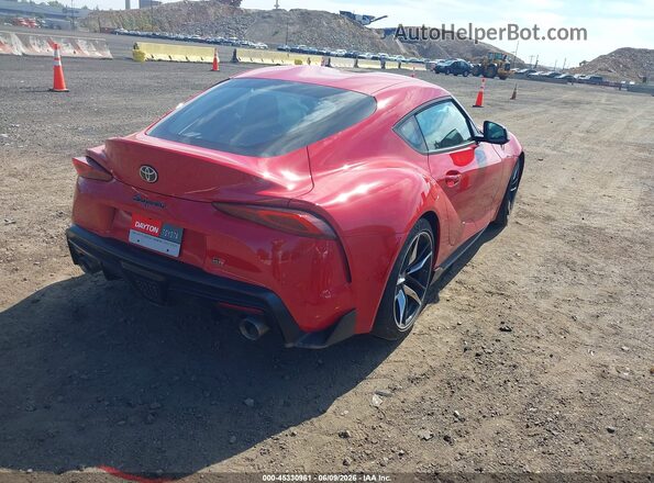 WZ1DB0C01NW046451 2022 TOYOTA GR SUPRA Red Tył prawy
