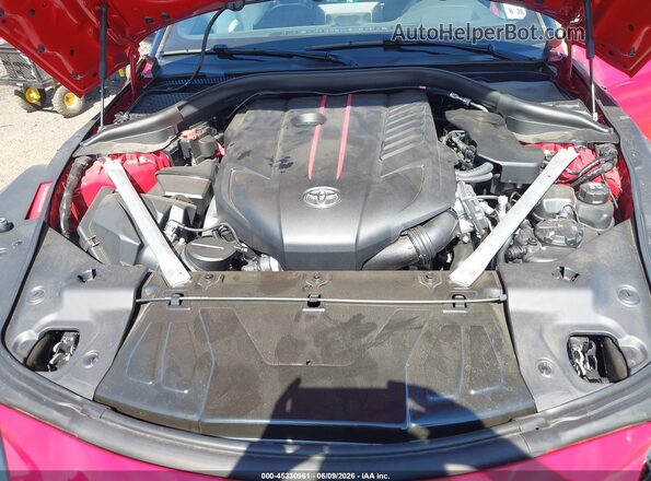 WZ1DB0C01NW046451 2022 TOYOTA GR SUPRA Red Widok z tyłu