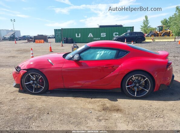 WZ1DB0C01NW046451 2022 TOYOTA GR SUPRA Red Widok wnętrza 360 stopni