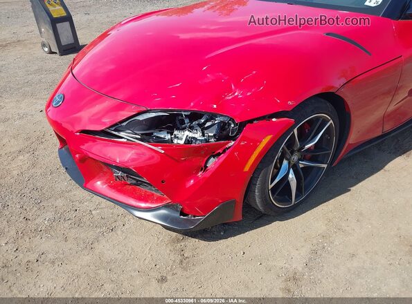 WZ1DB0C01NW046451 2022 TOYOTA GR SUPRA Red Widok z przodu