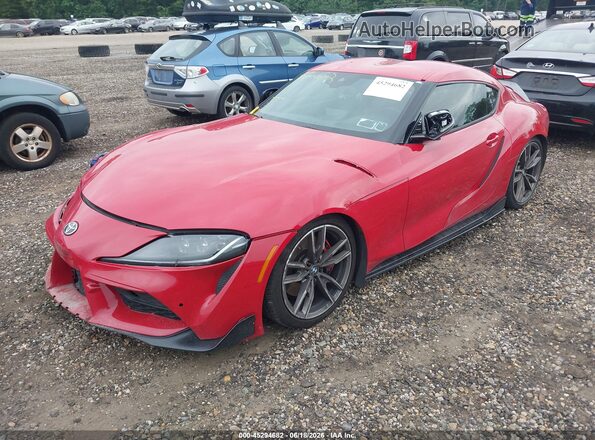 WZ1DB0C04MW034924 2021 TOYOTA GR SUPRA Red Przód lewy