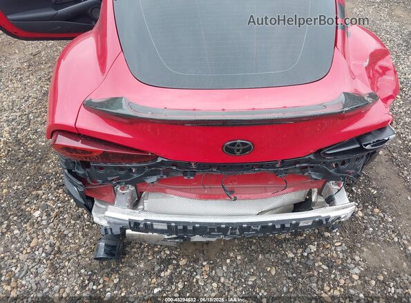WZ1DB0C04MW034924 2021 TOYOTA GR SUPRA Red Widok z przodu