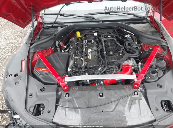 WZ1DB0C04MW034924 2021 TOYOTA GR SUPRA Red Widok z tyłu