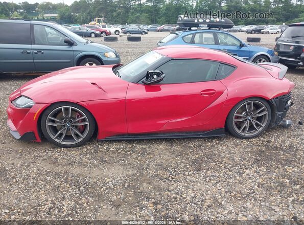 WZ1DB0C04MW034924 2021 TOYOTA GR SUPRA Red Widok wnętrza 360 stopni