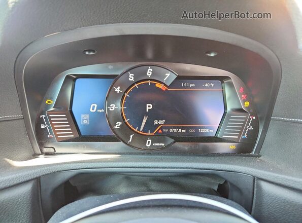 WZ1DB0C04NW051627 2022 TOYOTA GR Yellow ხელსაწყოთა პანელის ხედი