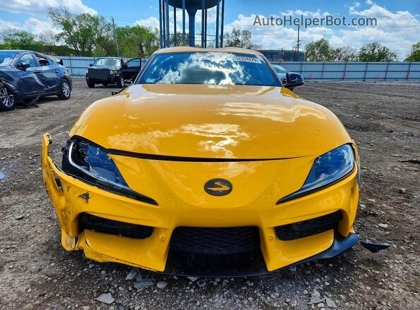 WZ1DB0C04NW051627 2022 TOYOTA GR Yellow წინა ხედი