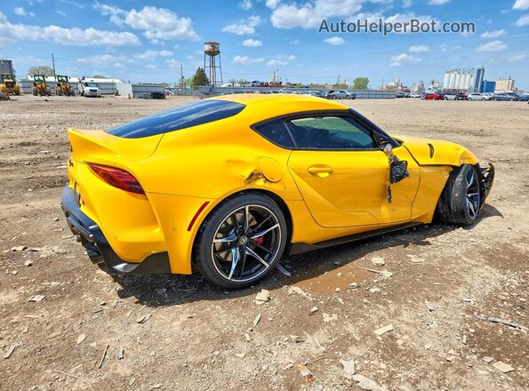 WZ1DB0C04NW051627 2022 TOYOTA GR Yellow უკანა მარჯვენა