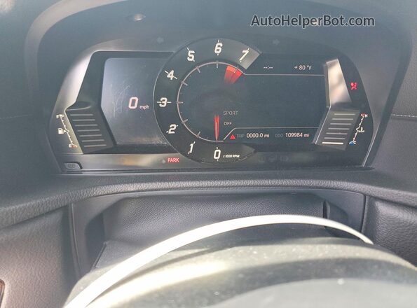 WZ1DB0C09MW034398 2021 TOYOTA GR Black Вид щитка приладів